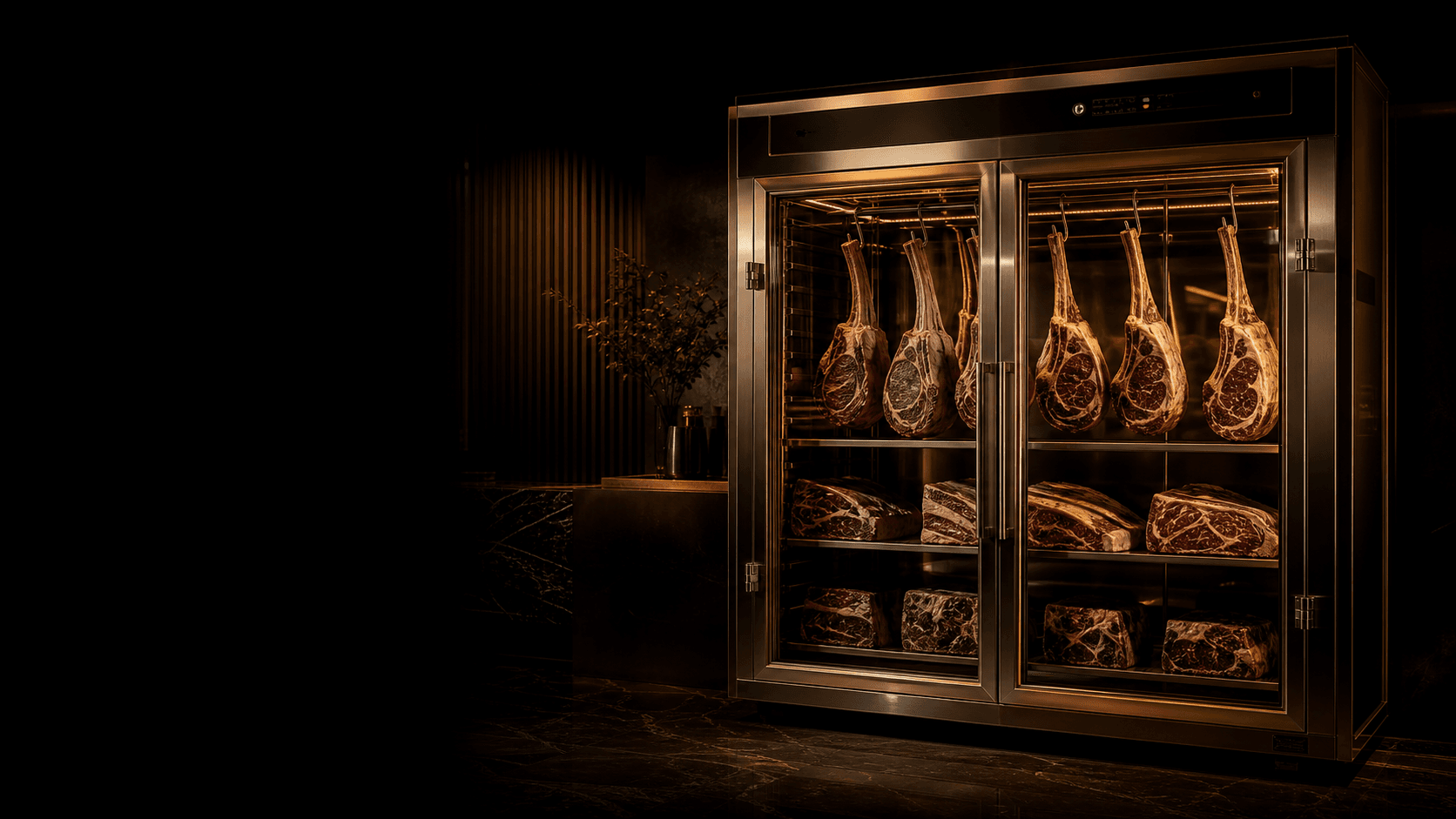Viola Steak House kontrollü dry-age et dinlendirme dolabı